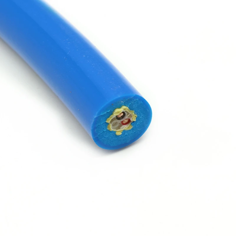 Câble flottant à fibre optique d'alimentation