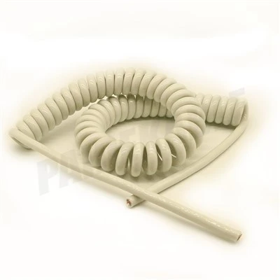Câble spiralé 6 × 26AWG pour équipement médical
